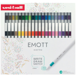 Emott 40-set i gruppen Penner / Kunstnerpenner / Illustrasjonmarkers hos Pen Store (111841)