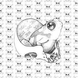 Pop Manga: Cute and Creepy Coloring Book i gruppen Hobby & Kreativitet / Bøker / Fargebøker for voksne hos Pen Store (112447)