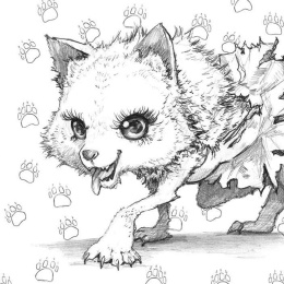 Pop Manga: Cute and Creepy Coloring Book i gruppen Hobby & Kreativitet / Bøker / Fargebøker for voksne hos Pen Store (112447)