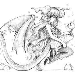Pop Manga: Cute and Creepy Coloring Book i gruppen Hobby & Kreativitet / Bøker / Fargebøker for voksne hos Pen Store (112447)