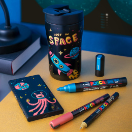 Posca PC-5M Metallic Colours 8-set i gruppen Penner / Kunstnerpenner / Illustrasjonmarkers hos Pen Store (112630)