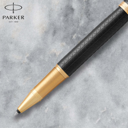 IM Premium Black/Gold Rollerball i gruppen Penner / Fine Writing / Rollerballpenner hos Pen Store (112685)