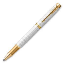IM Premium Pearl/Gold Rollerball i gruppen Penner / Fine Writing / Rollerballpenner hos Pen Store (112689)