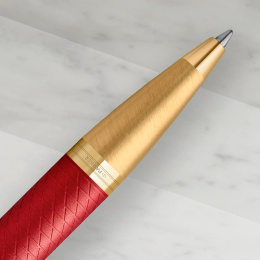 IM Premium Red/Gold Kulepenn i gruppen Penner / Fine Writing / Kulepenner hos Pen Store (112690)