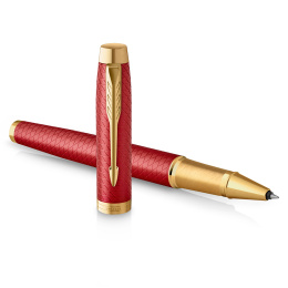 IM Premium Red/Gold Rollerball i gruppen Penner / Fine Writing / Rollerballpenner hos Pen Store (112691)