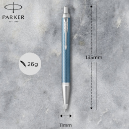 IM Premium Blue/Grey Kulepenn i gruppen Penner / Fine Writing / Kulepenner hos Pen Store (112694)