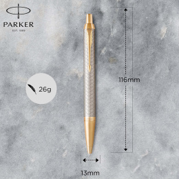 IM Premium Silver/Gold Kulepenn i gruppen Penner / Fine Writing / Kulepenner hos Pen Store (112698)
