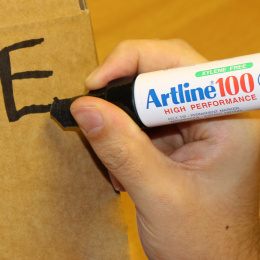 Permanent Marker 100 Black i gruppen Penner / Merking og kontor / Merkepenner hos Pen Store (125348)