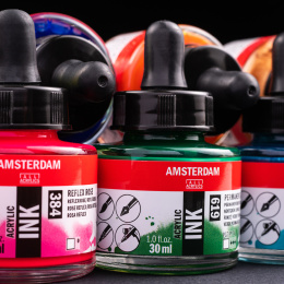 Acrylic Ink 30 ml i gruppen Kunstnermateriell / Kunstnerfarge / Akrylmaling hos Pen Store (125617_r)