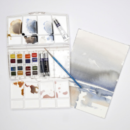Cotman Water Colors Painting Plus i gruppen Kunstnermateriell / Kunstnerfarge / Akvarellmaling hos Pen Store (125828)