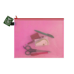 Glidelåslomme Mesh A4 i gruppen Kunstnermateriell / Kunstnertilbehør / Oppbevaring hos Pen Store (126512_r)