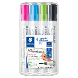Lumocolor Whiteboard marker 4-pack 2 mm i gruppen Penner / Merking og kontor / Whiteboard tusjer hos Pen Store (126605)