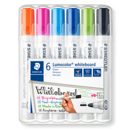 Lumocolor Whiteboard marker 6-pack 2 mm i gruppen Penner / Merking og kontor / Whiteboard tusjer hos Pen Store (126606)