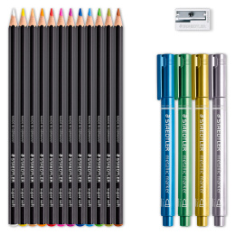 Mixed set Super Soft pencil i gruppen Penner / Kunstnerpenner / Fargeblyanter hos Pen Store (126616)