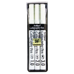 Calligraphy Pen 3-pack Black i gruppen Hobby & Kreativitet / Kalligrafi / Kalligrafipenner hos Pen Store (126767)