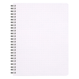 Notebook Spiral Hvit A5 Dotted i gruppen  Papir & Blokk / Skrive og ta notater / Skriveblokker og hefter hos Pen Store (127145)
