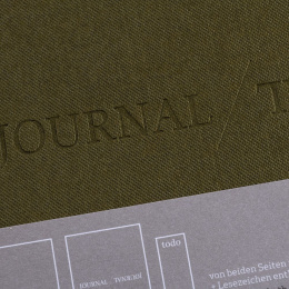 Journal Notisbok Soft Cover Olive i gruppen  Papir & Blokk / Skrive og ta notater / Notatbøker hos Pen Store (127215)