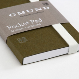 Pocket Pad Notisbok Olive i gruppen  Papir & Blokk / Skrive og ta notater / Notatbøker hos Pen Store (127221)