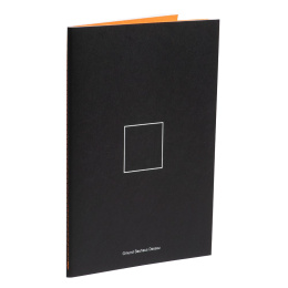 Bauhaus Dessau Notatbok Square/Orange i gruppen  Papir & Blokk / Skrive og ta notater / Skriveblokker og hefter hos Pen Store (127242)