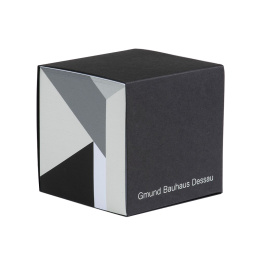 Bauhaus Dessau Cube Grey i gruppen  Papir & Blokk / Skrive og ta notater / Skriveblokker og hefter hos Pen Store (127245)