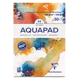 Aquapad akvarellblokk 300g A3 i gruppen  Papir & Blokk / Artistblokk / Akvarellpapir hos Pen Store (127416)
