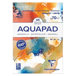 Aquapad akvarellblokk 300g A5 i gruppen  Papir & Blokk / Artistblokk / Akvarellpapir hos Pen Store (127419)