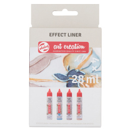 Effect Liner Set 4 x 28 ml Specialties Pearl i gruppen Hobby & Kreativitet / Farger / Hobbymaling hos Pen Store (127516)