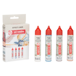 Effect Liner Set 4 x 28 ml Specialties Pearl i gruppen Hobby & Kreativitet / Farger / Hobbymaling hos Pen Store (127516)