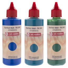 Tie Dye Set 3 x 85 ml Blå i gruppen Hobby & Kreativitet / Farger / Tekstilmaling og Tekstiltusjer hos Pen Store (127714)
