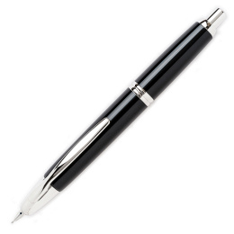 Capless Fyllepenn Black/Rhodium Broad i gruppen Penner / Fine Writing / Fyllepenner hos Pen Store (127728)