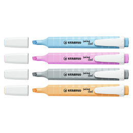 Swing Cool Pastel 4-pakning no 3 i gruppen Penner / Merking og kontor / Markeringstusj hos Pen Store (127787)