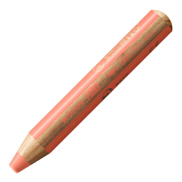 Woody 3-in-1 Fargeblyanter Pastell 6-sett + spisser i gruppen Kids / Barnepenner / Fargeblyanter for barn hos Pen Store (127789)