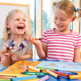 Trio Scribbi Tusjpenner 8-pakning i gruppen Kids / Barnepenner / Tusjer for barn hos Pen Store (127797)