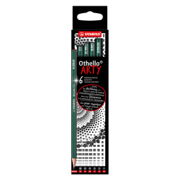 Othello Arty Blyant B+H 6-pakning i gruppen Penner / Skrive / Blyanter hos Pen Store (127809)