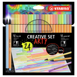 Creative Set Arty 24-pakning i gruppen Penner / Kunstnerpenner / Tusjpenner hos Pen Store (127817)