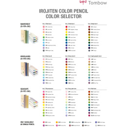 Pencil Irojiten set Woodlands i gruppen Penner / Kunstnerpenner / Fargeblyanter hos Pen Store (128102)