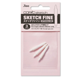 Sketch Tips Fine 3-pack i gruppen Penner / Penntilbehør / Tilbehør og reservedeler hos Pen Store (128148)