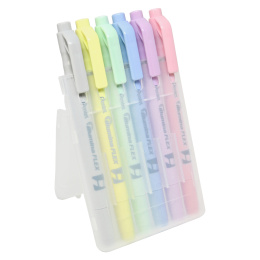 Illumina Flex Twin Pastell 6-pack i gruppen Penner / Merking og kontor / Markeringstusj hos Pen Store (128201)