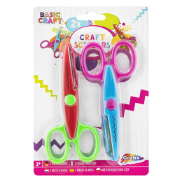 Mønstersaks 2-pakke i gruppen Kids / Kul og læring / Barnesakser hos Pen Store (128492)