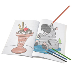 Colouring Book A4 i gruppen Kids / Kul og læring / Fargeleggings- og håndverksbøker hos Pen Store (128515)