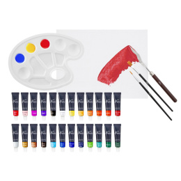 Akrylfarge 24-sett (12 ml) i gruppen Kunstnermateriell / Kunstnerfarge / Akrylmaling hos Pen Store (128550)