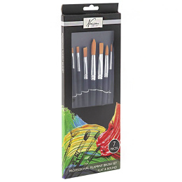 Pensler Synthetic 7-sett i gruppen Kunstnermateriell / Pensler / Penselsett hos Pen Store (128555)