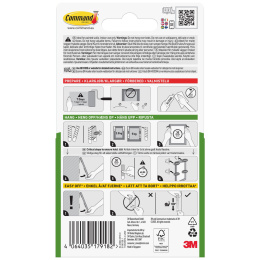 Command Strips for bildeoppheng Medium 4 st i gruppen Hobby & Kreativitet / Organisere / Rammer / Bildeoppheng hos Pen Store (128611)