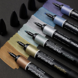 ProMarker Metallic stykkevis i gruppen Penner / Kunstnerpenner / Illustrasjonmarkers hos Pen Store (128615_r)