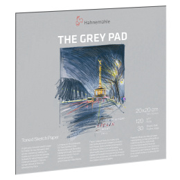 The Grey Pad Skisseblokk 20x20 cm 120g i gruppen  Papir & Blokk / Artistblokk / Farget papir hos Pen Store (128671)