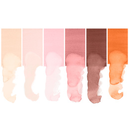 Goldfaber Aqua Dual Marker 6-sett Portrait i gruppen Penner / Kunstnerpenner / Illustrasjonmarkers hos Pen Store (128730)