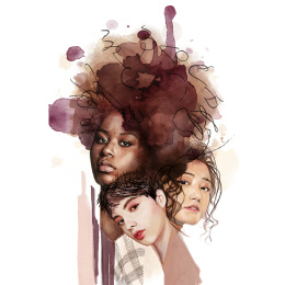 Goldfaber Aqua Dual Marker 6-sett Portrait i gruppen Penner / Kunstnerpenner / Illustrasjonmarkers hos Pen Store (128730)