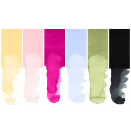 Goldfaber Aqua Dual Marker 6-sett Lettering i gruppen Penner / Kunstnerpenner / Illustrasjonmarkers hos Pen Store (128731)