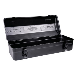 Y410 Trunk Shape Toolbox Black i gruppen Hobby & Kreativitet / Organisere / Oppbevaringsbokser hos Pen Store (128959)