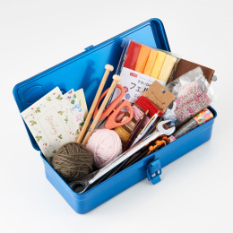 T320 Trunk Shape Toolbox Blue i gruppen Hobby & Kreativitet / Organisere / Oppbevaringsbokser hos Pen Store (128961)